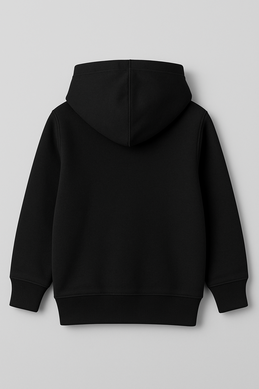 Plain Black Kids Hoodie – Bulk Pricing