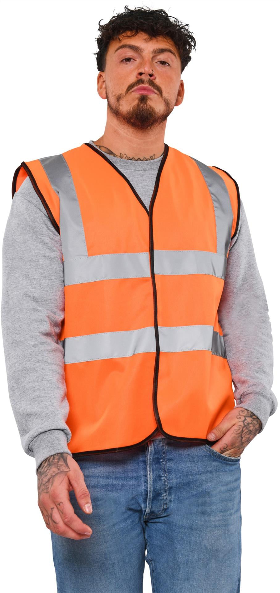 AA91 - Warrior Hi Vis 120 Safety Vest Adult