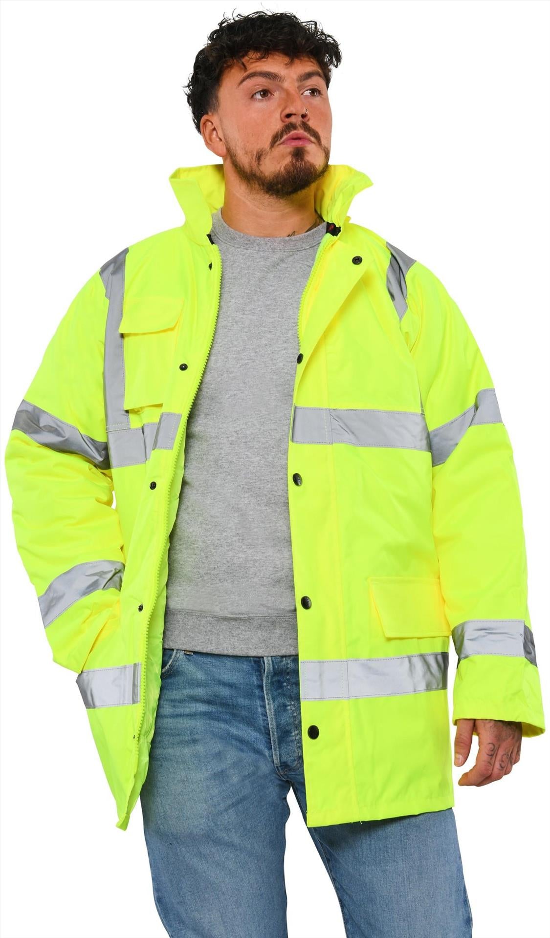 AA93 - Warrior Utah Hi Vis Site Jacket Adult