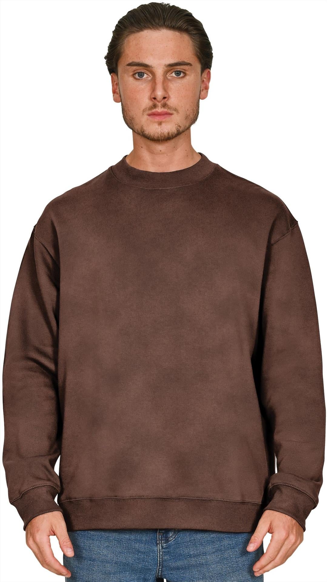 CRBSWAC400 - Casual Premium Combed 330 Acid Oversize Extended Neck Sweat