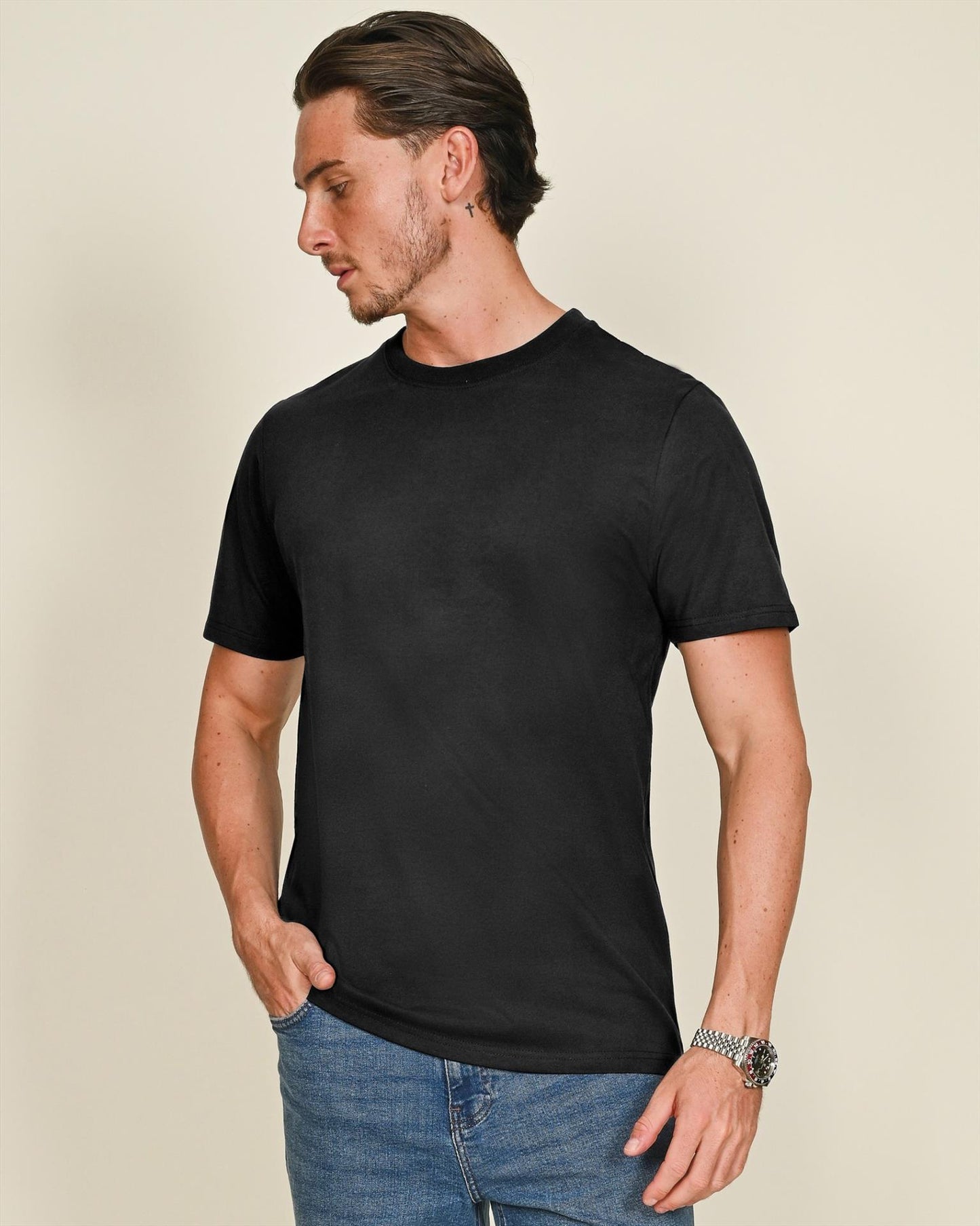 CRBTAC800 - Casual Core Combed 180 Acid Slim Tee