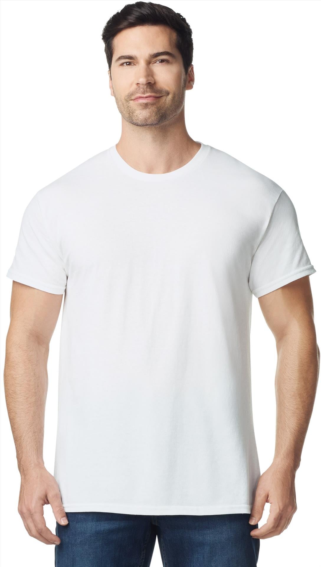 G30NLB0 - Gildan Light Cotton No Label Open End 150 Regular Tee Adult
