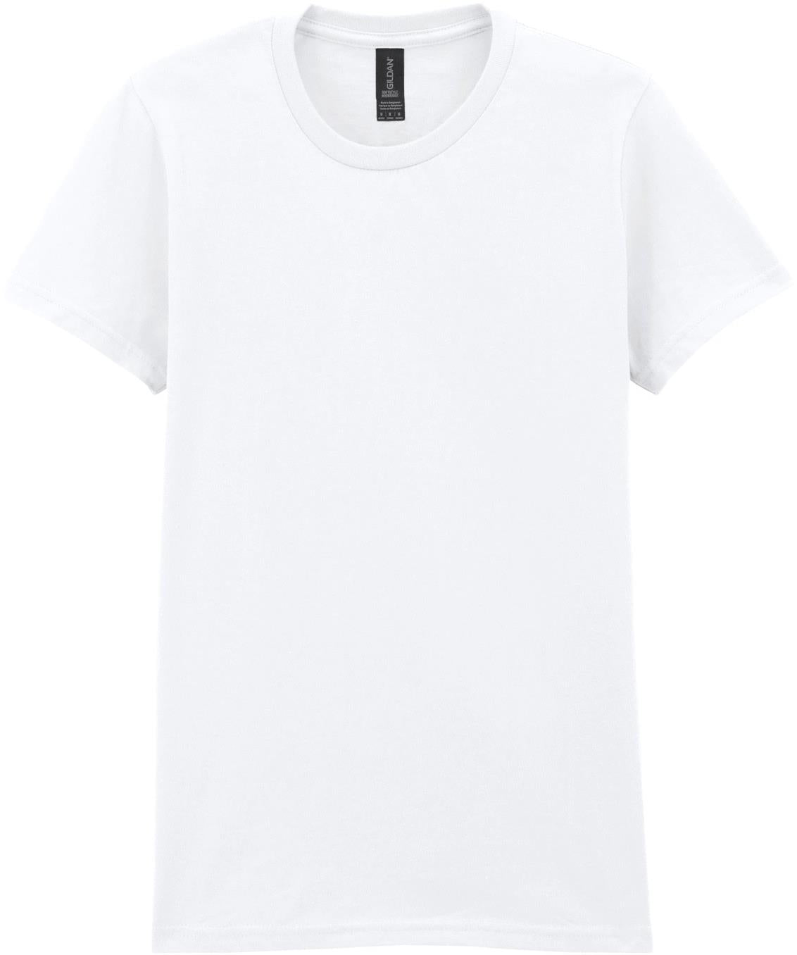 G65000L - Gildan Softstyle Midweight Ringspun 185 Regular Tee Ladies