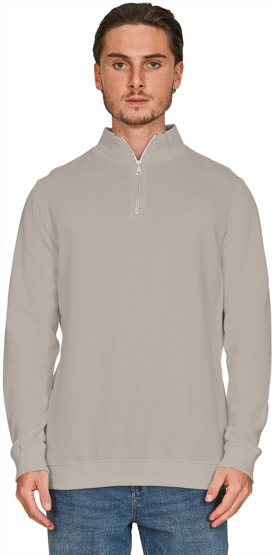 CRBSW50 - Casual Core Combed 280 Regular Quarter Zip Sweat