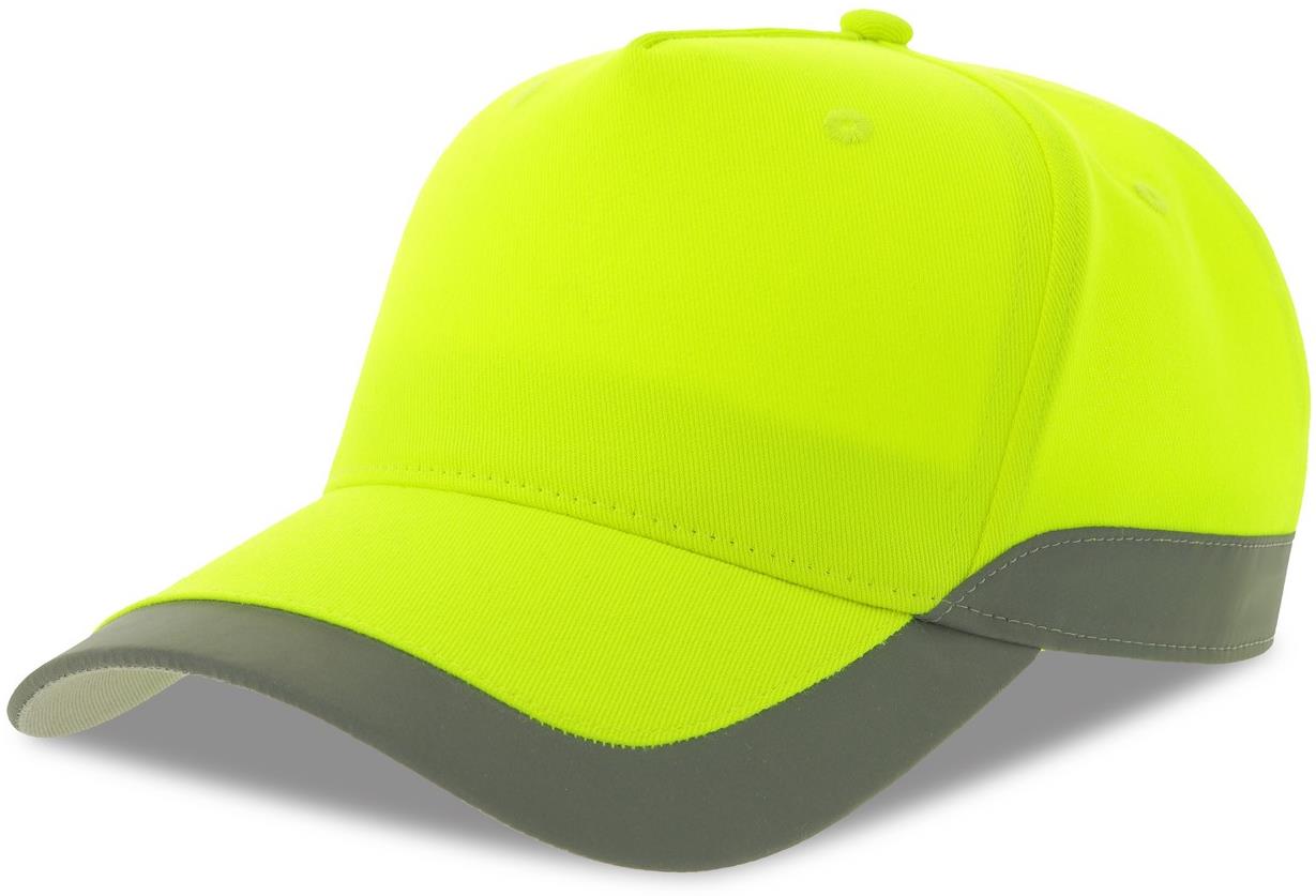 ACHLPS - Atlantis Helpy S 5 Panel Structured High Profile Curved Visor Reflective Recycled Cap