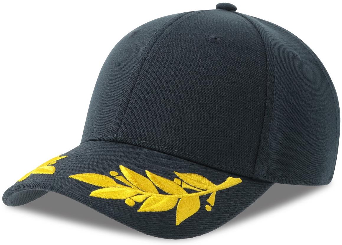 ACWNNR - Atlantis Winner S 6 Panel Structured Mid Profile Curved Visor Laurel Embroidered Recycled Cap