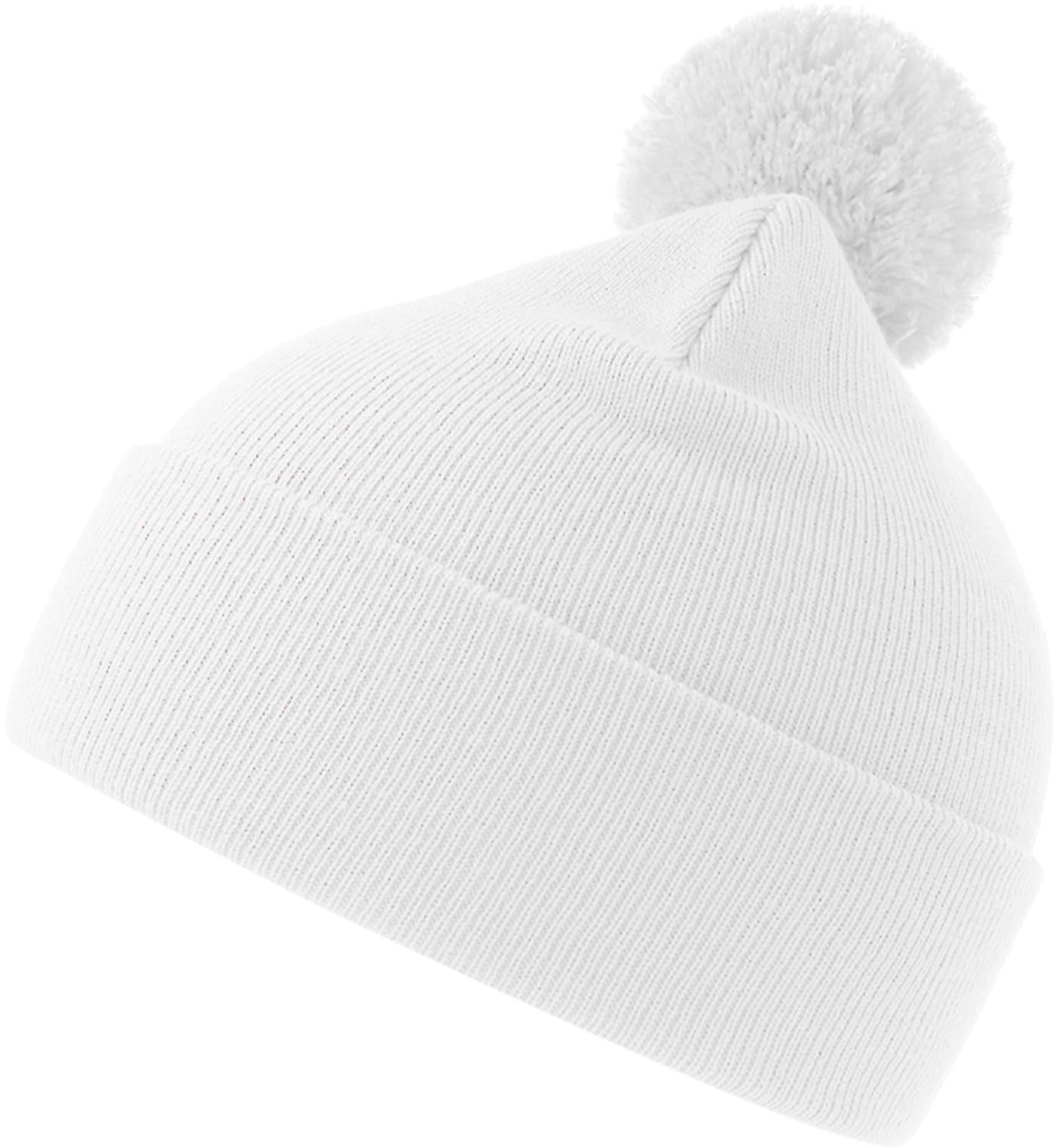 ACWIPO - Atlantis Wind S Pompom Recycled Beanie Double Skin Cuffed