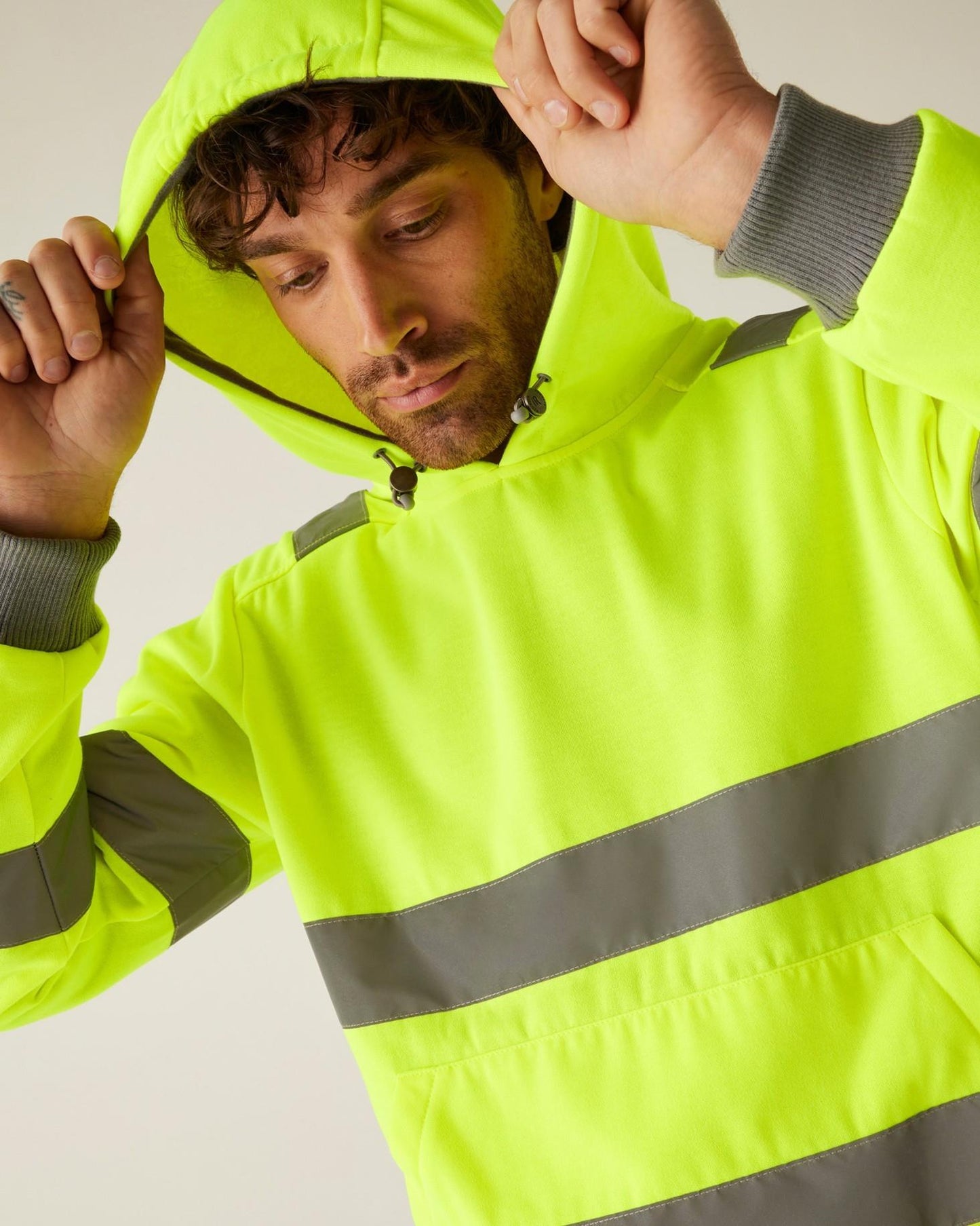 RTRF814 - Regatta Pro Contract Hi Vis Hood 280 Adult