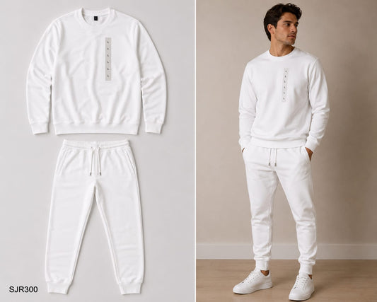 SJR300 Premium French Terry Sweater+Jogger Set