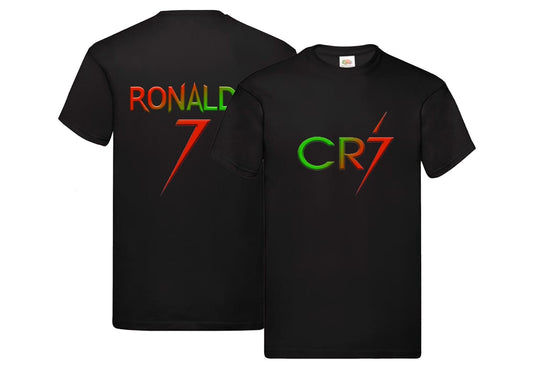 CR7 HOODIE T shirt ronaldo soccer gift kids Color Print football cristiano