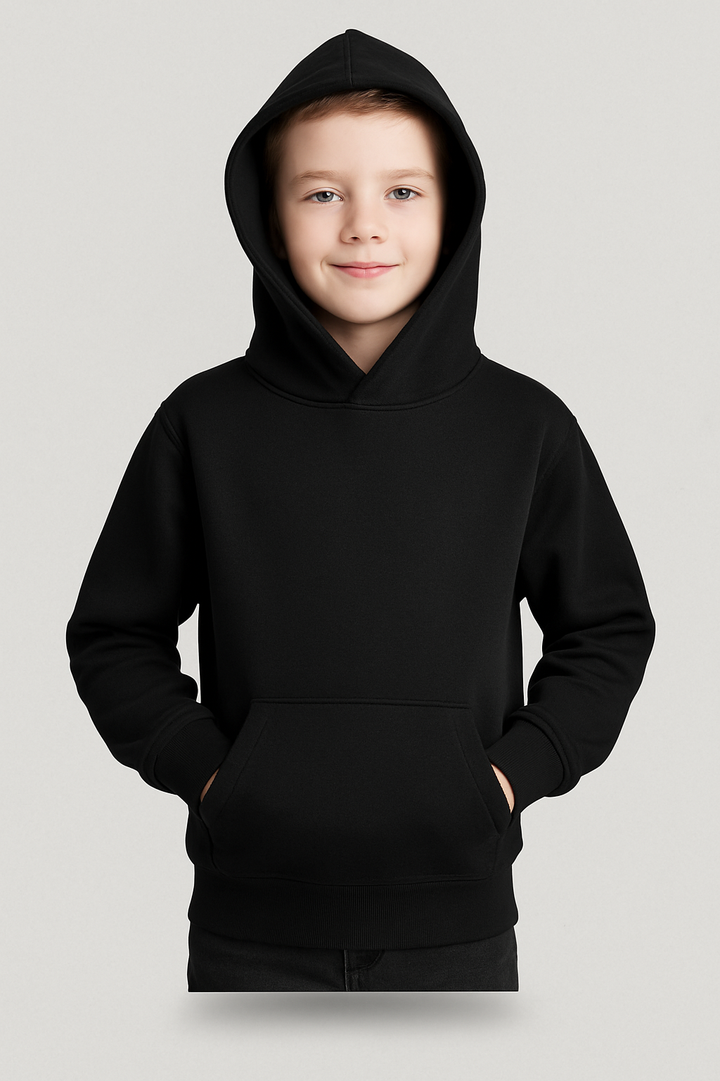 Kids Plain Hoodie KMIB 300gsm Pullover Hoody