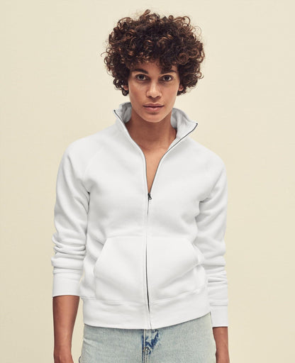 F62116 - FotL Premium Open End 280 Regular Fit Full Zip Sweat Ladies