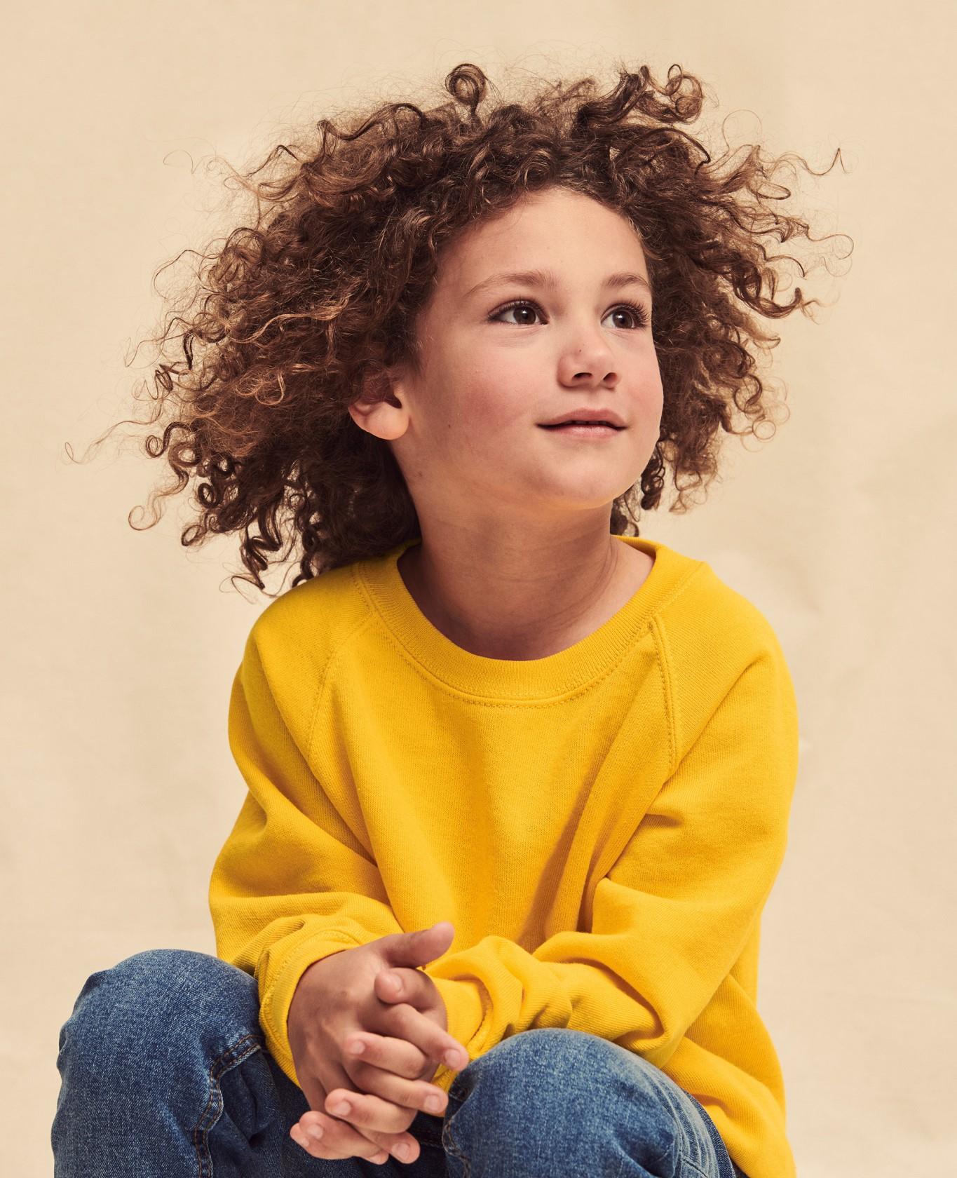 F62039 - FotL Classic Open End 280 Regular Fit Raglan Sweat Kids