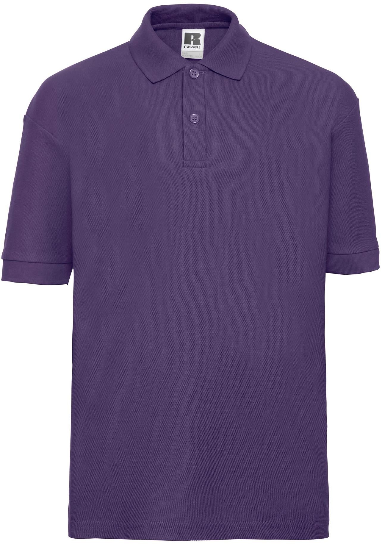 R539B - Russell Athletic Classic Ringspun 215 Regular Fit Polo Kids