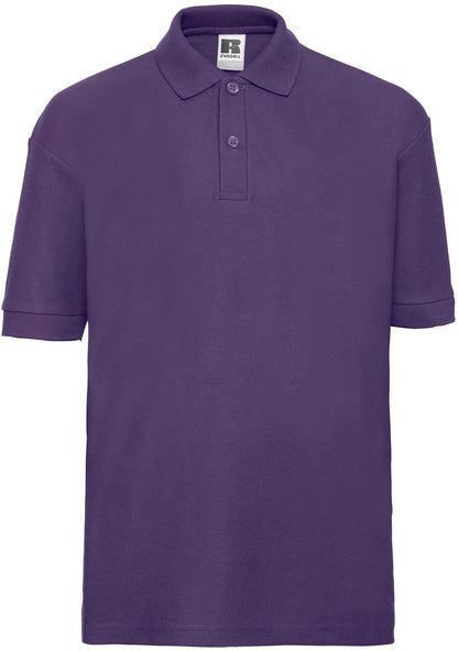 R539B - Russell Athletic Classic Ringspun 215 Regular Fit Polo Kids