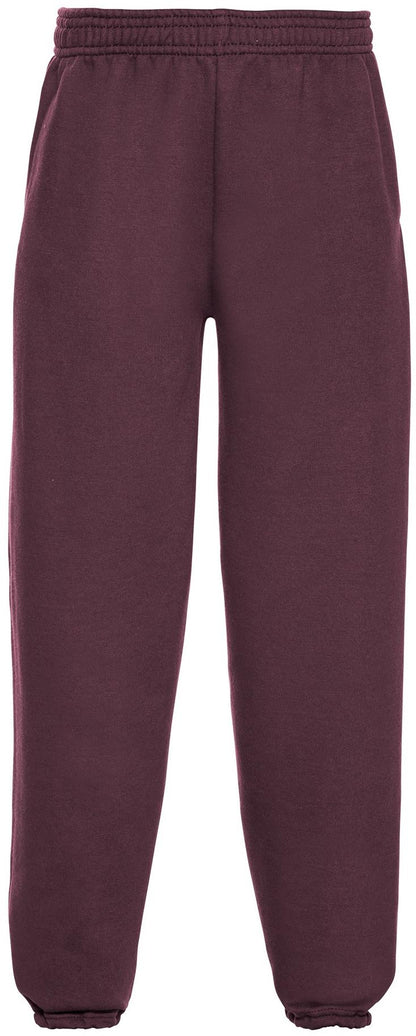 R750B - Russell Athletic Combed 295 Regular Fit Elasticated Cuff Jogpant Kids