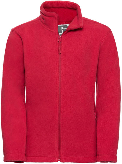 R870B - Russell Athletic 320 Fleece F/Z Kids