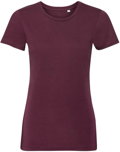R108F - Russell Athletic Pure Organic Combed 160 Regular Fit Tee Ladies