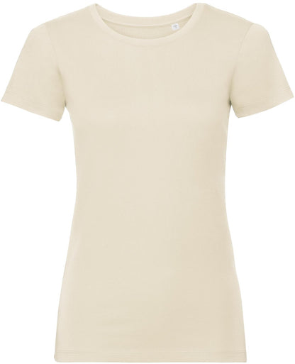 R108F - Russell Athletic Pure Organic Combed 160 Regular Fit Tee Ladies