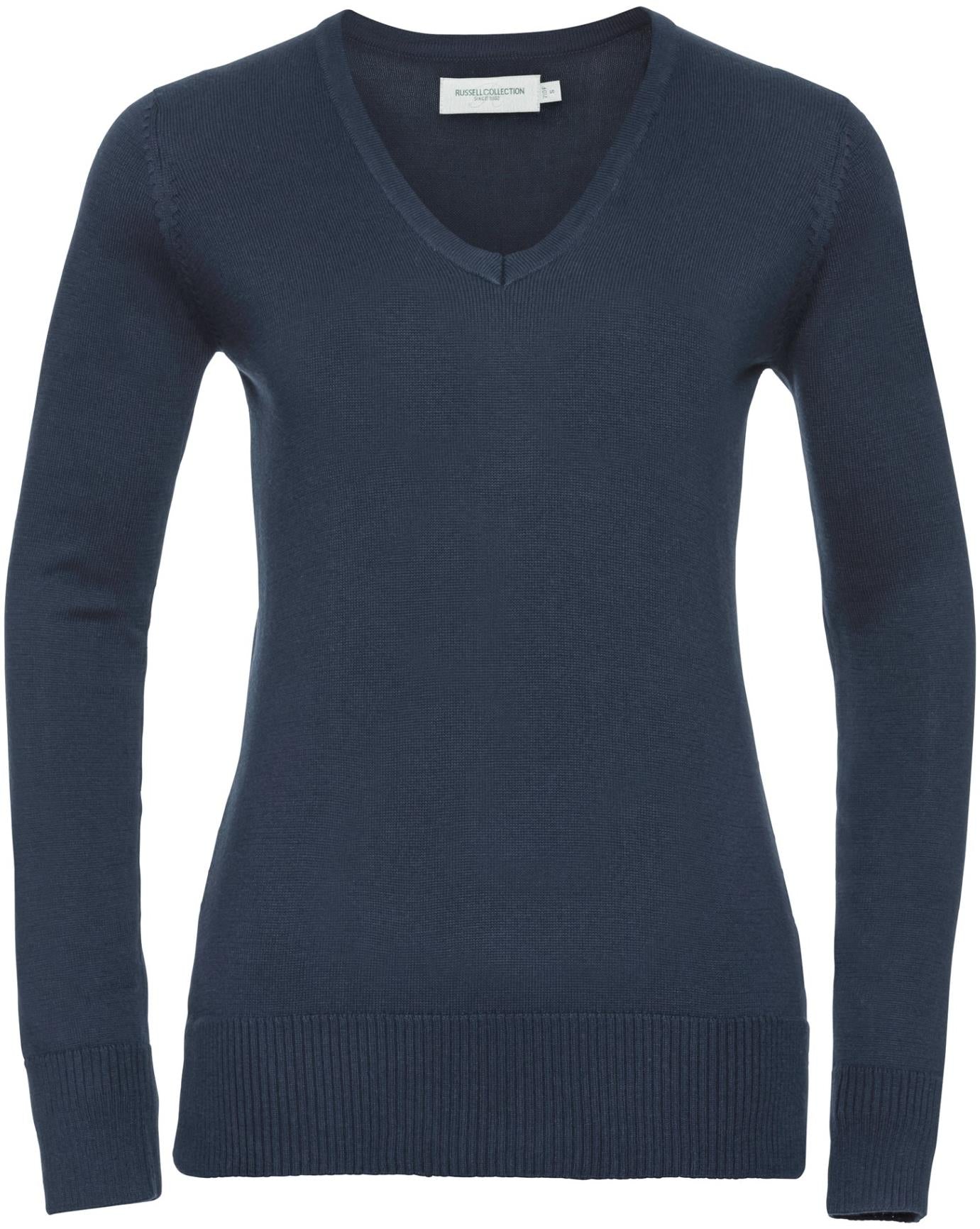 R710F - Russell Athletic 275 V Neck Pullover Ladies