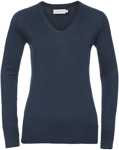 R710F - Russell Athletic 275 V Neck Pullover Ladies