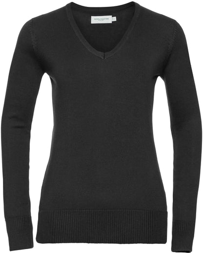 R710F - Russell Athletic 275 V Neck Pullover Ladies