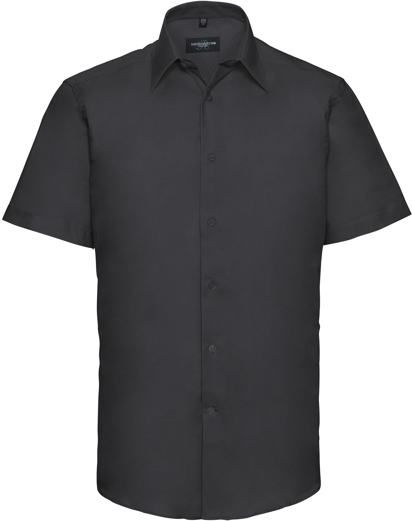 R923M - Russell Athletic Oxford 135 Tailored Fit S/S Shirt Adult