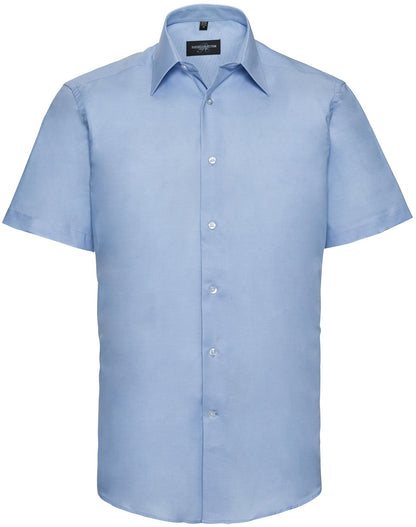 R923M - Russell Athletic Oxford 135 Tailored Fit S/S Shirt Adult