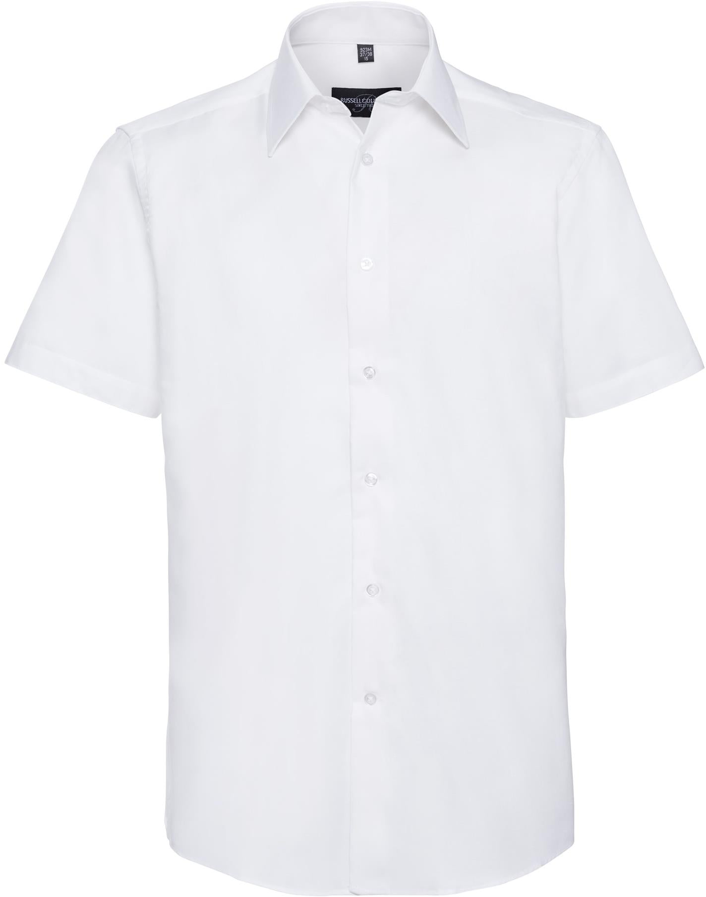 R923M - Russell Athletic Oxford 135 Tailored Fit S/S Shirt Adult