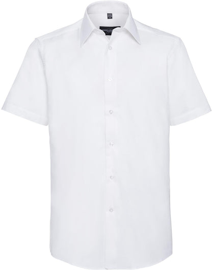 R923M - Russell Athletic Oxford 135 Tailored Fit S/S Shirt Adult