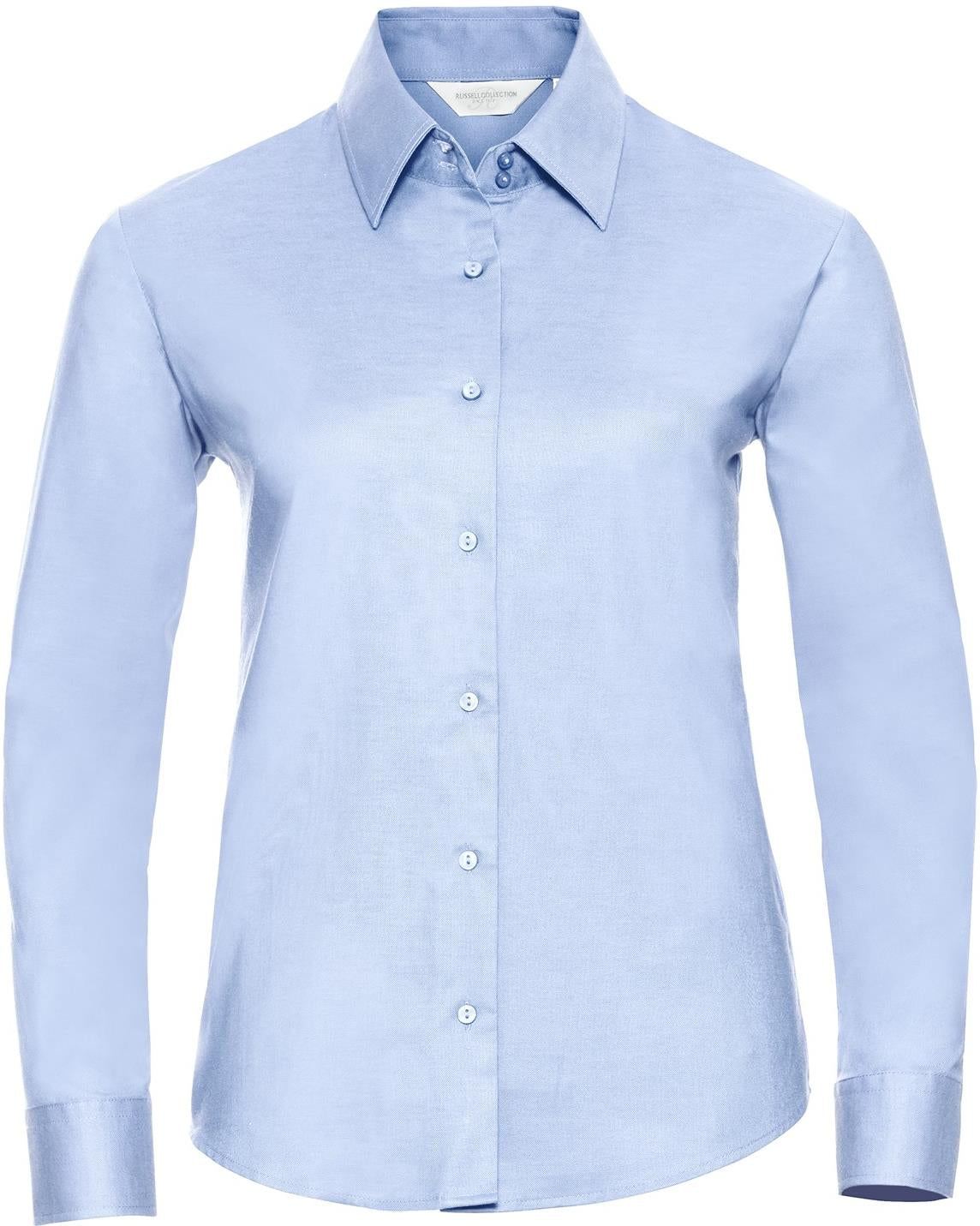 R932F - Russell Athletic Oxford 135 Tailored Fit L/S Shirt Ladies