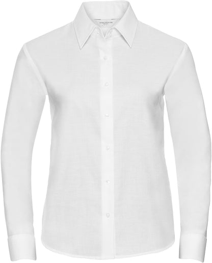 R932F - Russell Athletic Oxford 135 Tailored Fit L/S Shirt Ladies