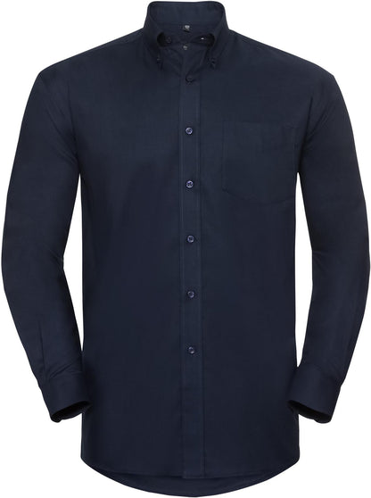 R932M - Russell Athletic Oxford 135 Classic Fit L/S Shirt Adult