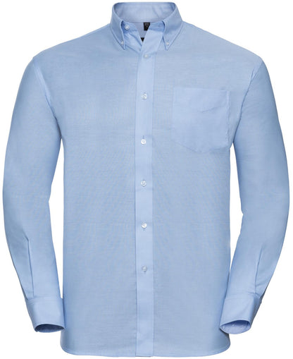R932M - Russell Athletic Oxford 135 Classic Fit L/S Shirt Adult