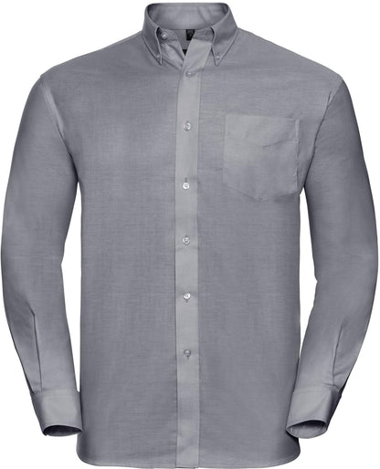 R932M - Russell Athletic Oxford 135 Classic Fit L/S Shirt Adult