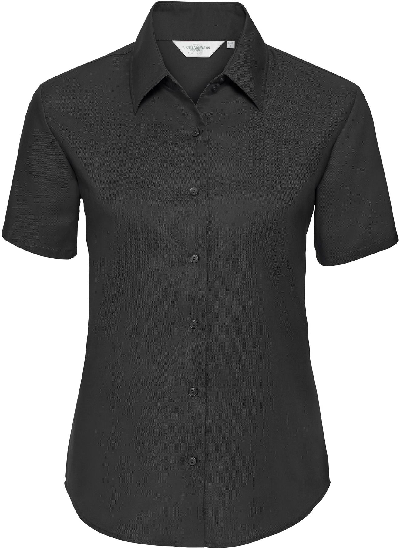 R933F - Russell Athletic Oxford 135 Tailored Fit S/S Shirt Ladies