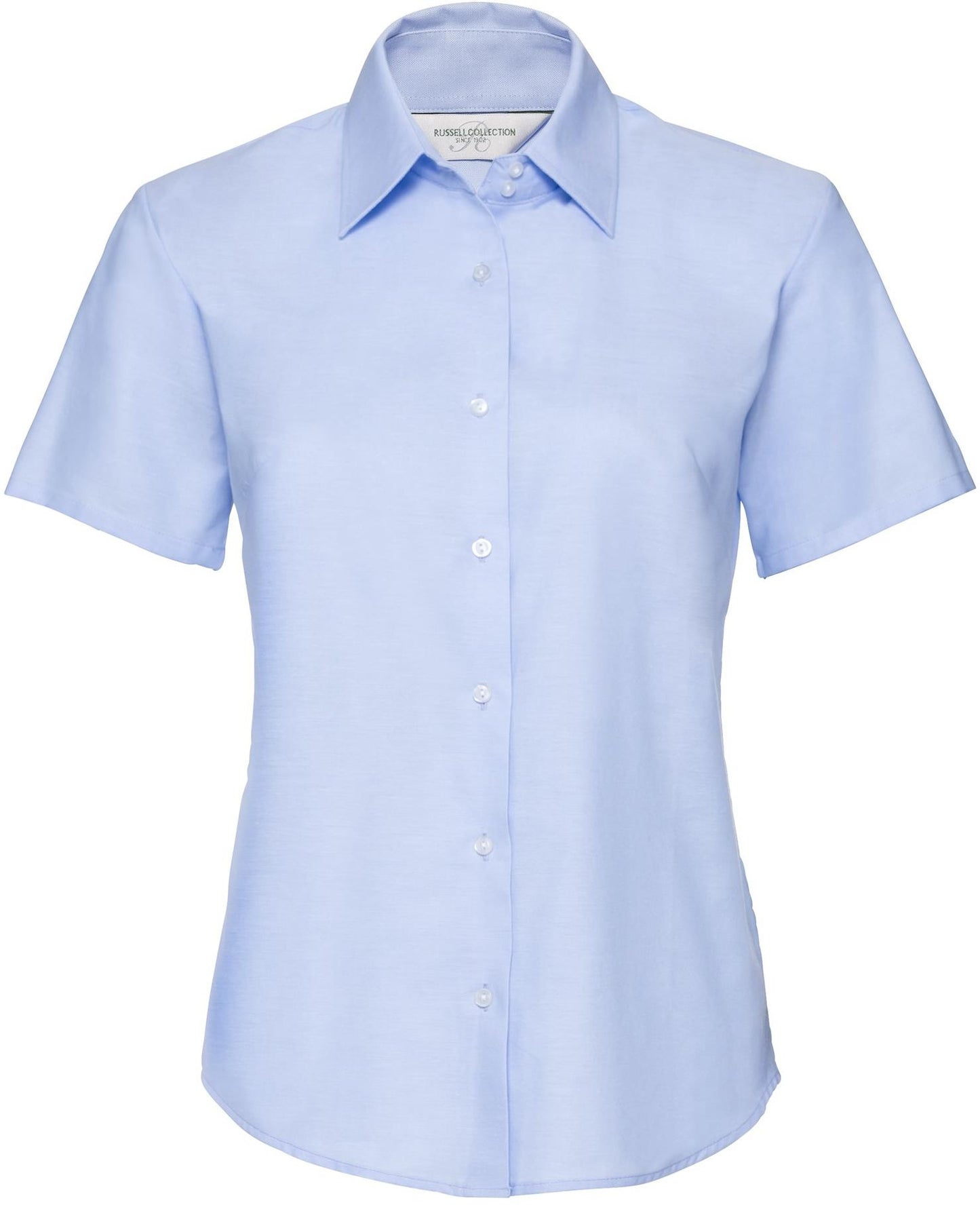 R933F - Russell Athletic Oxford 135 Tailored Fit S/S Shirt Ladies
