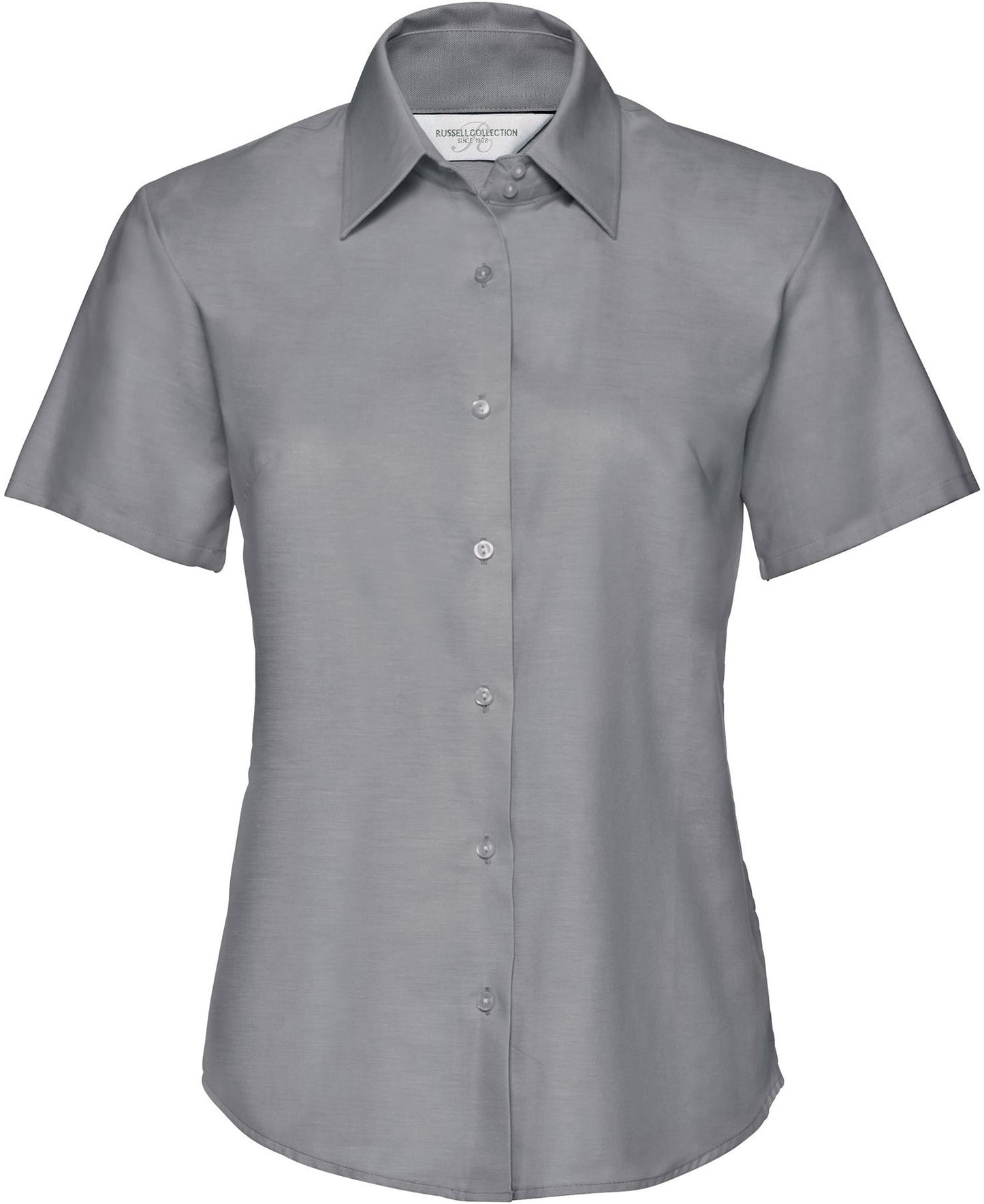 R933F - Russell Athletic Oxford 135 Tailored Fit S/S Shirt Ladies