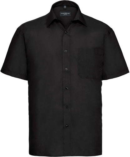 R935M - Russell Athletic Polycotton Poplin 110 Classic Fit S/S Shirt Adult