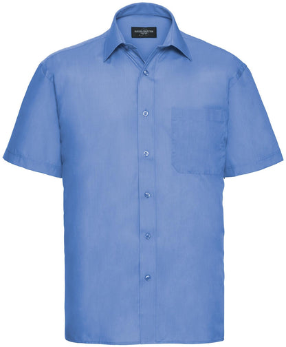 R935M - Russell Athletic Polycotton Poplin 110 Classic Fit S/S Shirt Adult