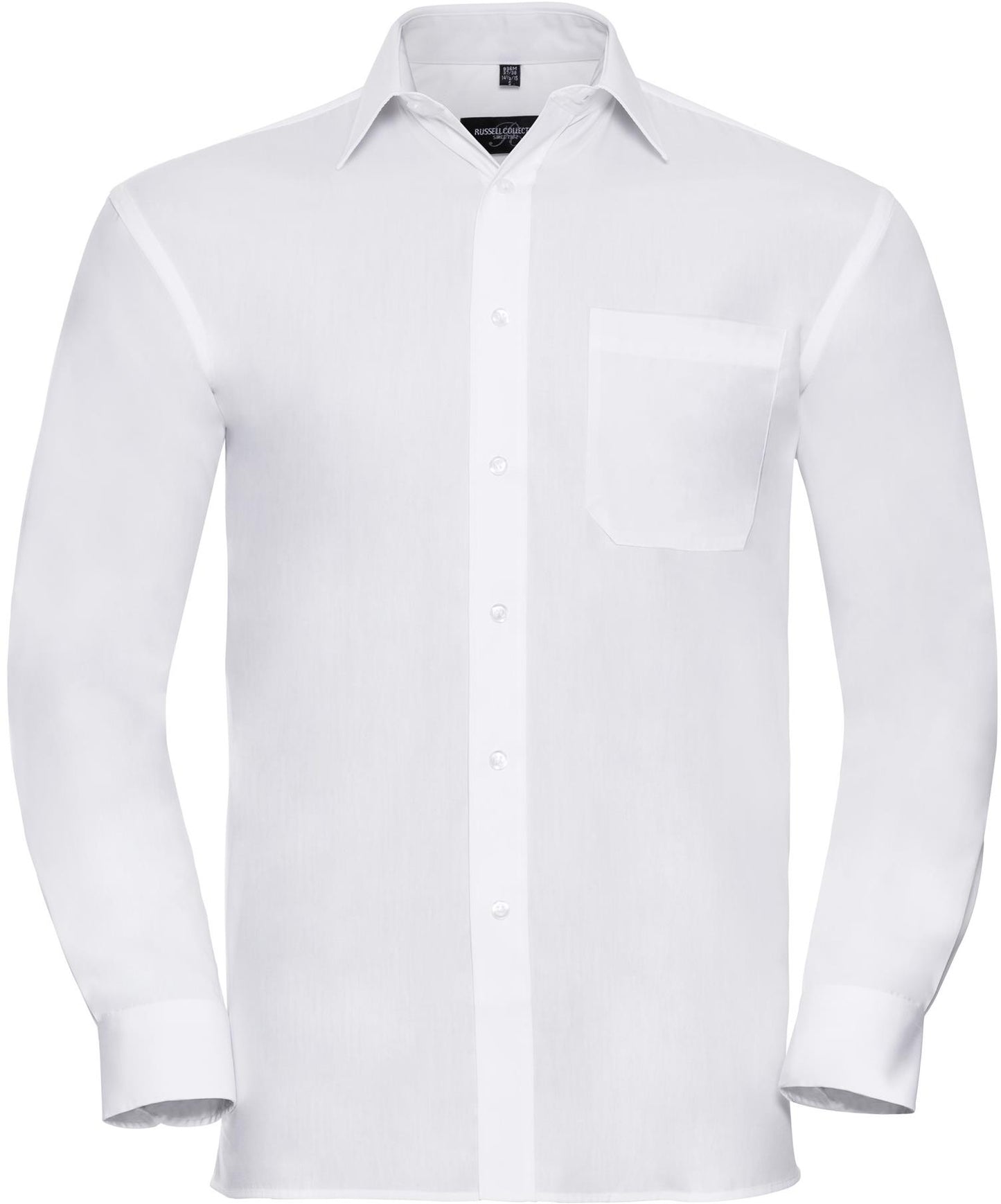 R936M - Russell Athletic Pure Cotton Poplin 125 Classic Fit L/S Shirt Adult