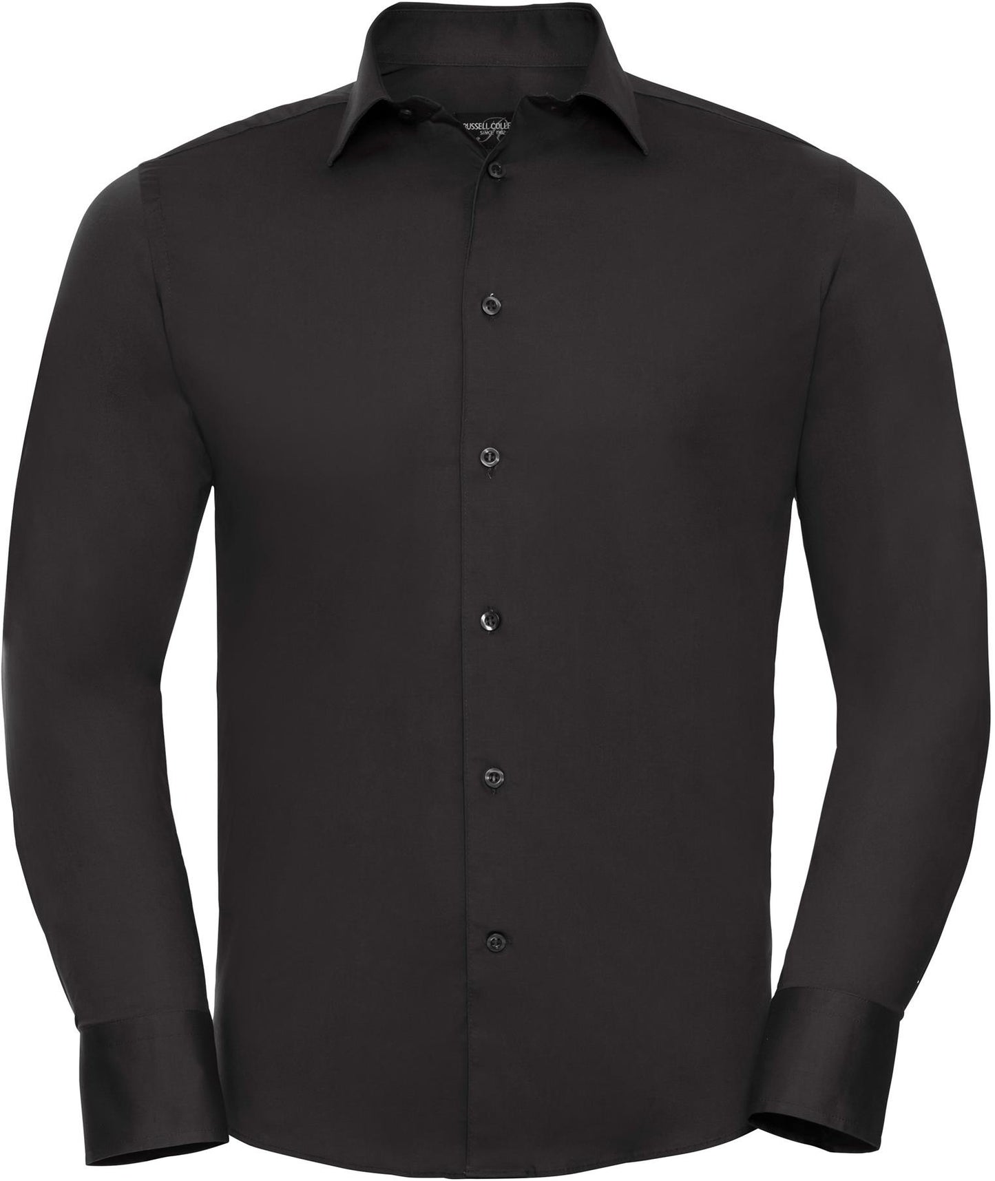 R946M - Russell Athletic Fitted Stretch L/S Shirt Mens