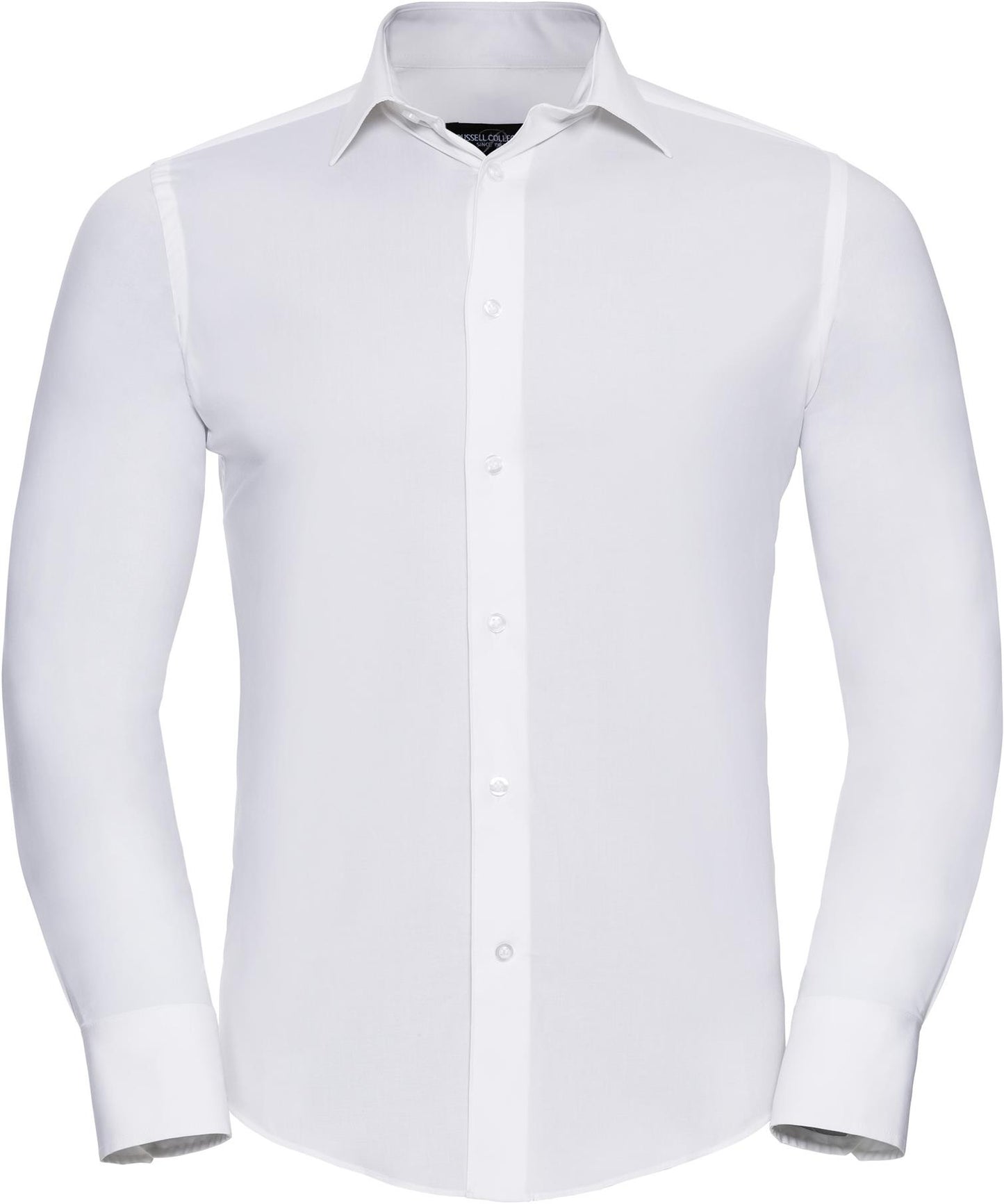 R946M - Russell Athletic Fitted Stretch L/S Shirt Mens
