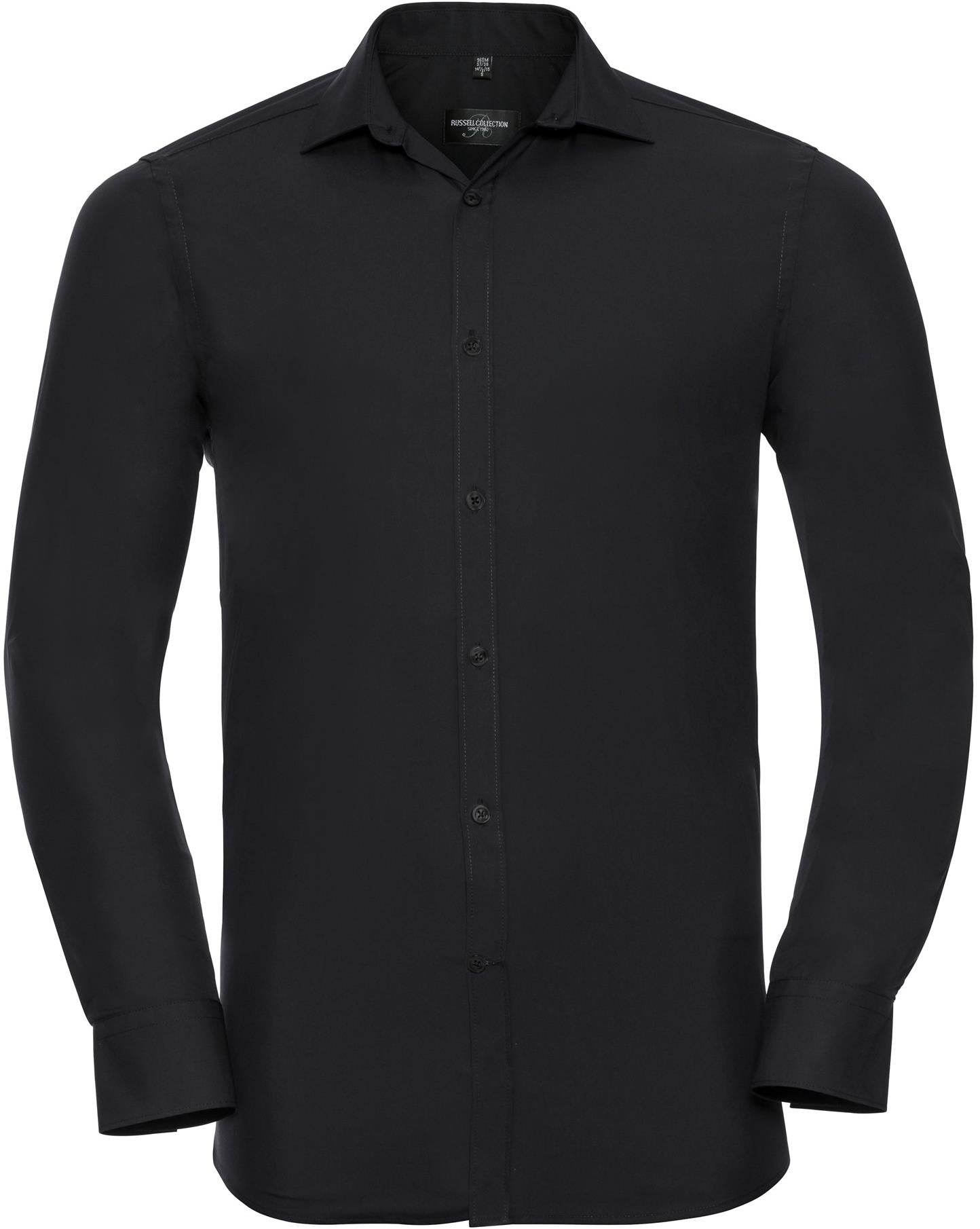 R960M - Russell Athletic Ultimate Stretch 130 Fitted L/S Shirt Adult