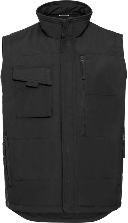 R014M - Russell Athletic Heavy Duty Workwear 260 Padded Bodywarmer Adult