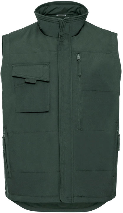 R014M - Russell Athletic Heavy Duty Workwear 260 Padded Bodywarmer Adult
