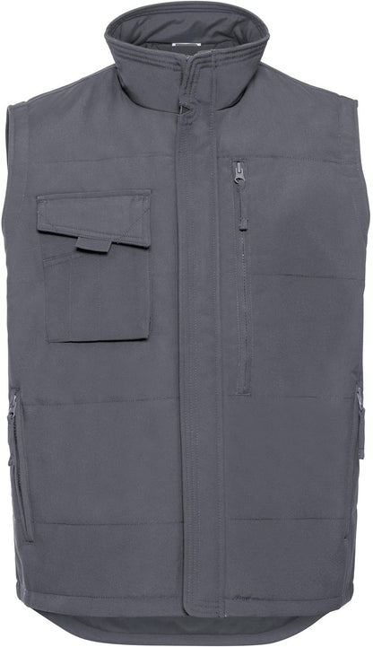 R014M - Russell Athletic Heavy Duty Workwear 260 Padded Bodywarmer Adult