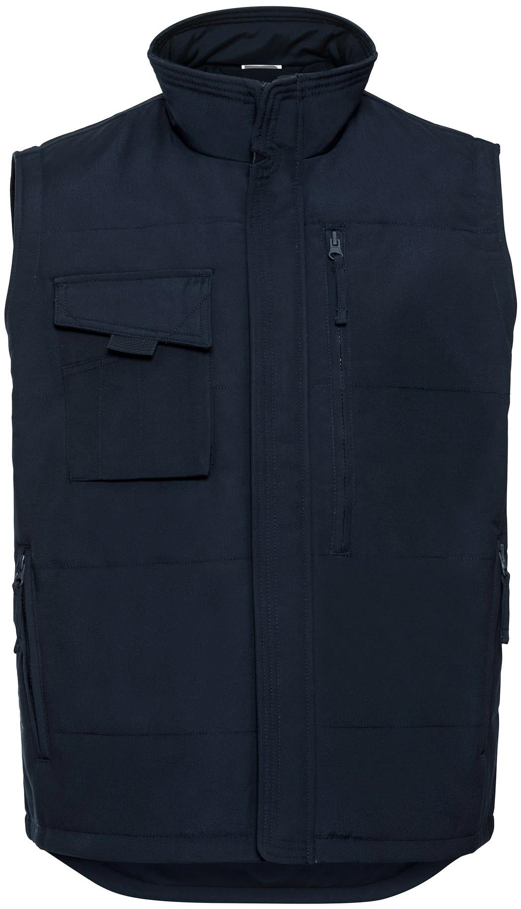 R014M - Russell Athletic Heavy Duty Workwear 260 Padded Bodywarmer Adult