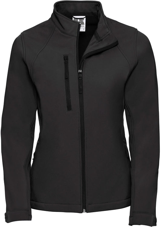 R140F - Russell Athletic 340 Softshell F/Z Ladies