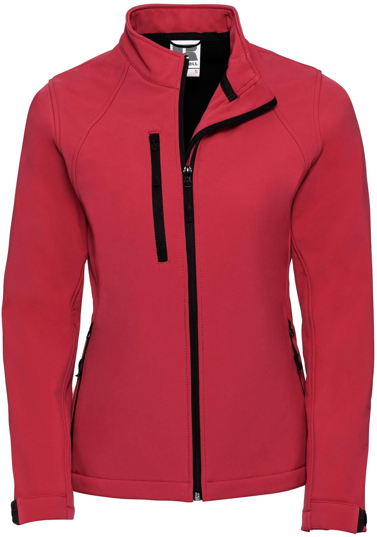 R140F - Russell Athletic 340 Softshell F/Z Ladies